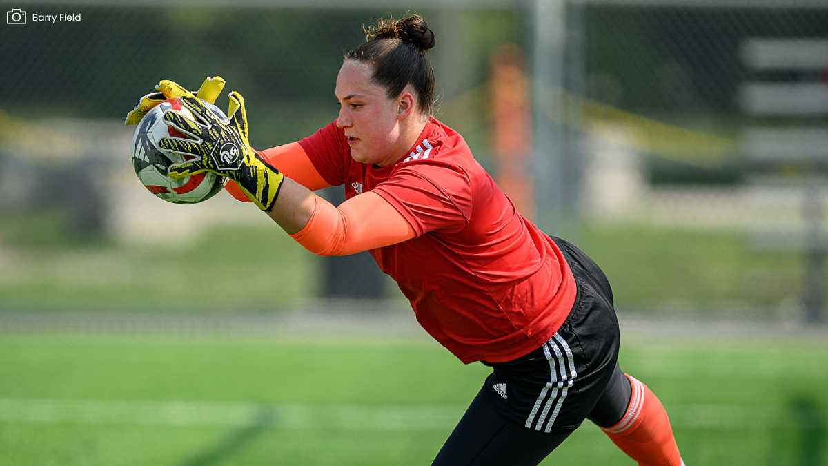 fc london goalkeeper making a save