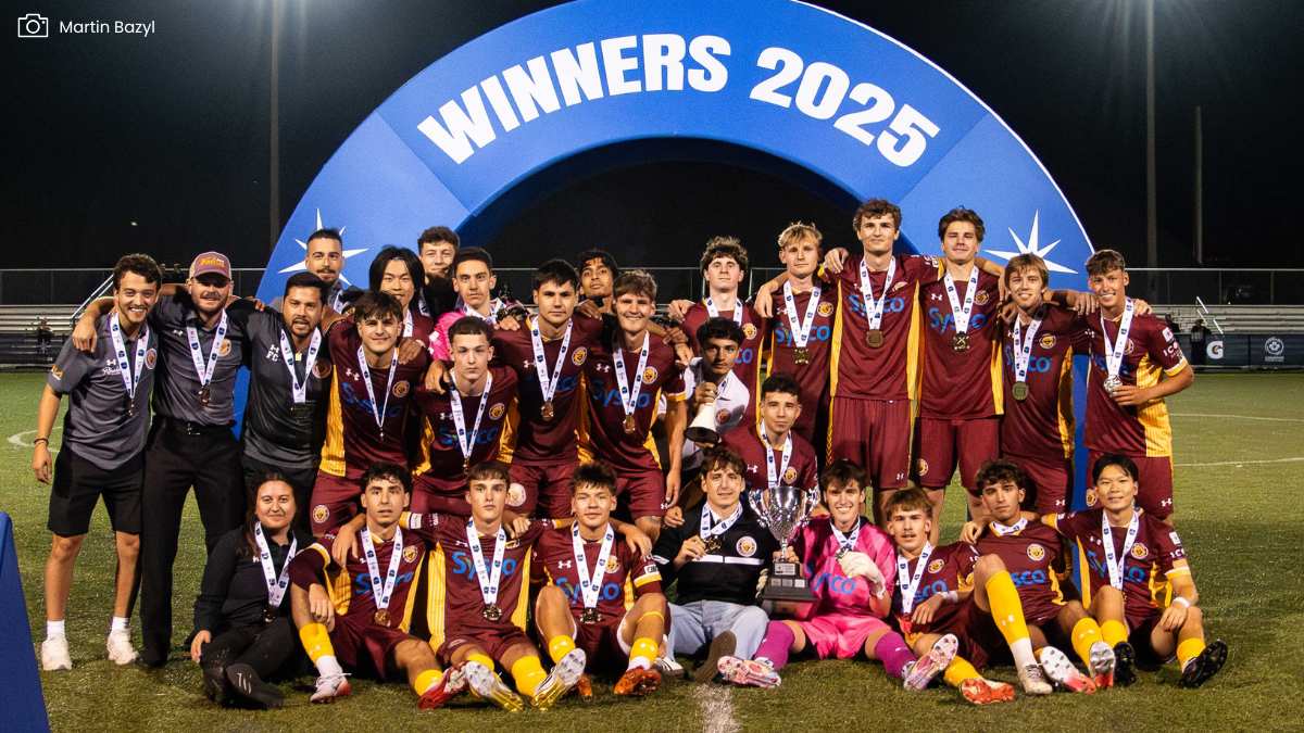 St Catharines with trophy